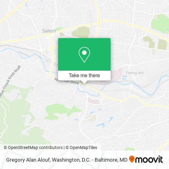 Gregory Alan Alouf map