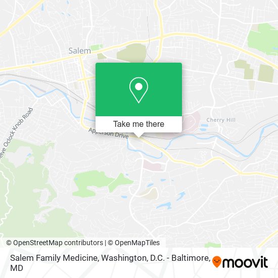 Salem Family Medicine map