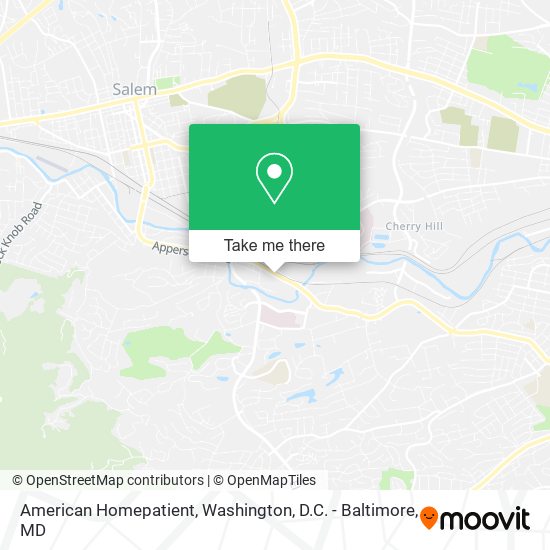 American Homepatient map