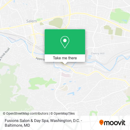 Fusions Salon & Day Spa map