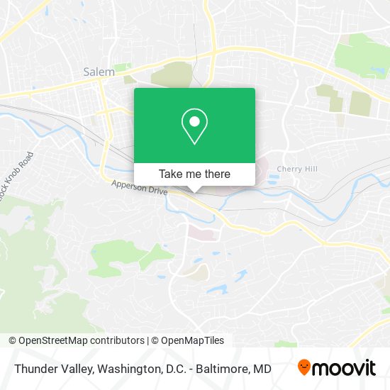 Mapa de Thunder Valley
