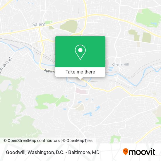 Goodwill map