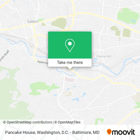 Mapa de Pancake House
