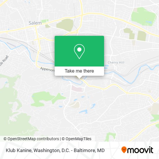 Klub Kanine map