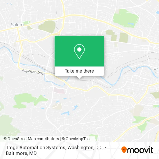 Tmge Automation Systems map