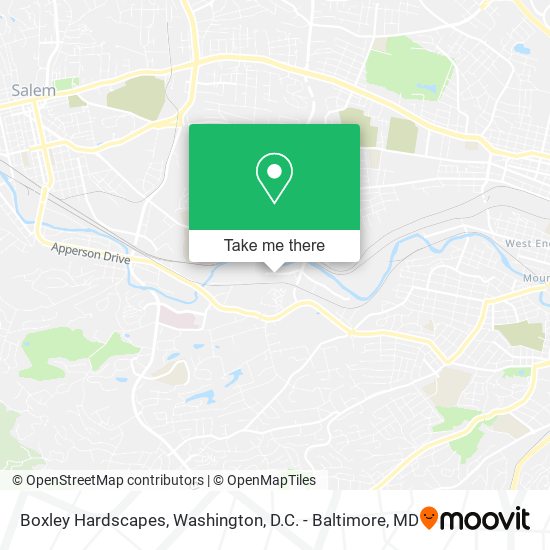 Boxley Hardscapes map