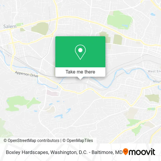 Boxley Hardscapes map