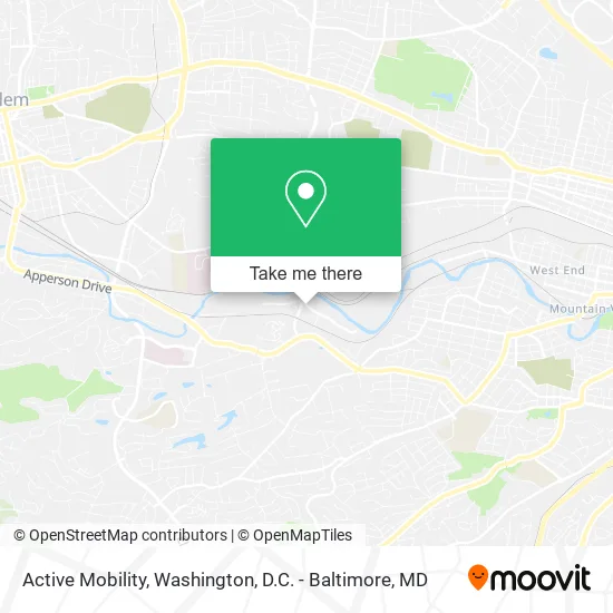 Active Mobility map