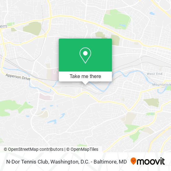 Mapa de N-Dor Tennis Club