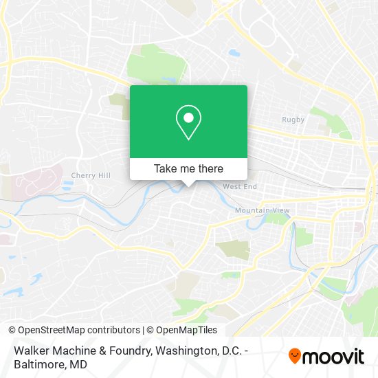 Mapa de Walker Machine & Foundry
