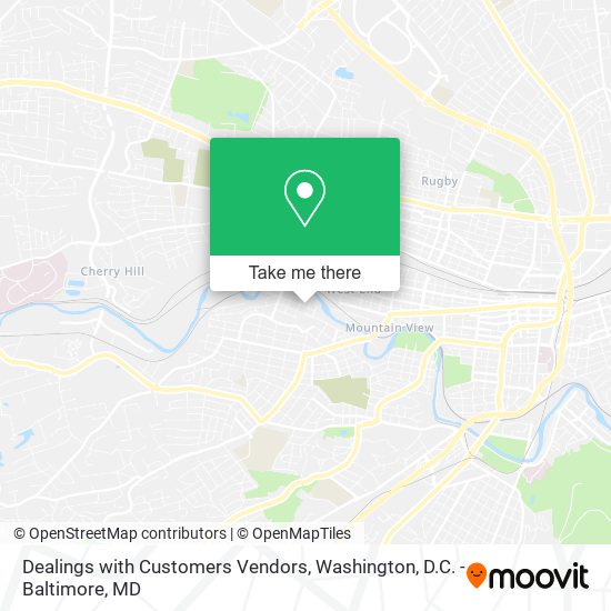 Mapa de Dealings with Customers Vendors