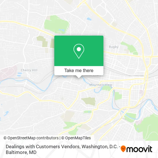 Mapa de Dealings with Customers Vendors