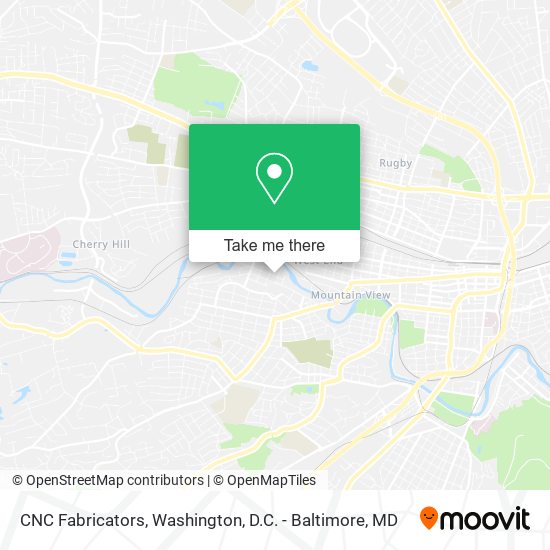 CNC Fabricators map
