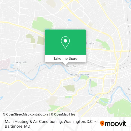 Mapa de Main Heating & Air Conditioning