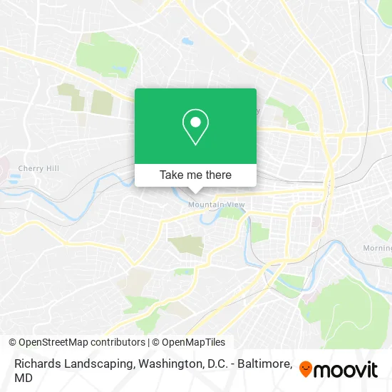 Mapa de Richards Landscaping