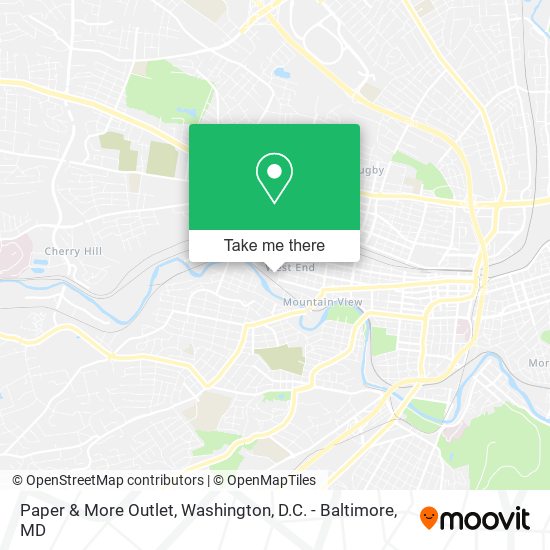 Mapa de Paper & More Outlet