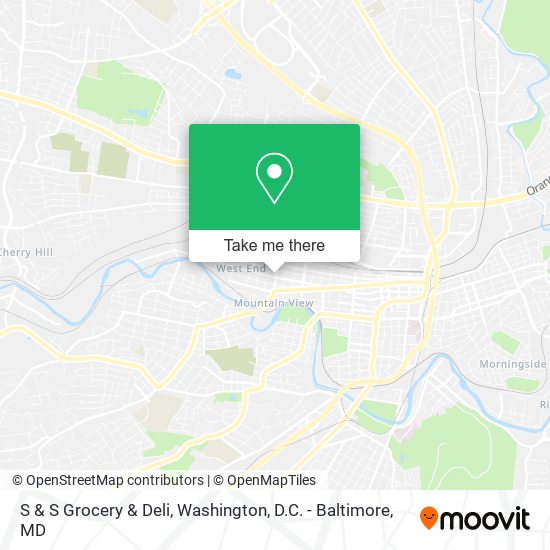 S & S Grocery & Deli map