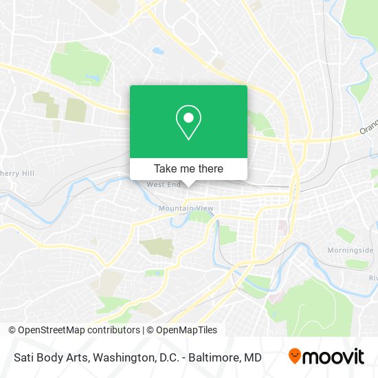 Sati Body Arts map