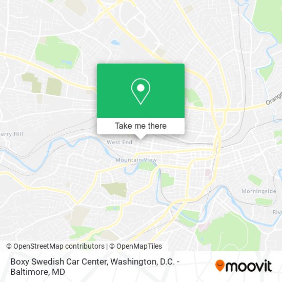 Boxy Swedish Car Center map
