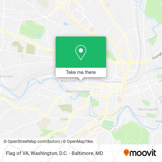 Flag of VA map