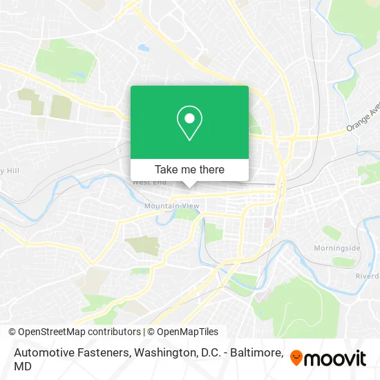 Mapa de Automotive Fasteners