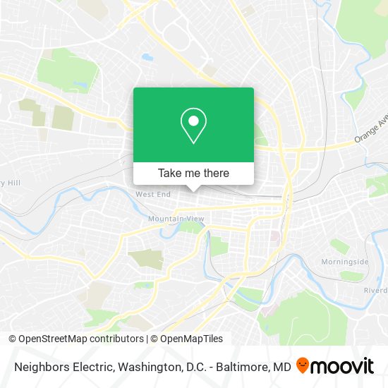 Mapa de Neighbors Electric