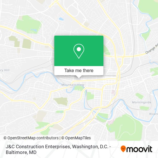 J&C Construction Enterprises map