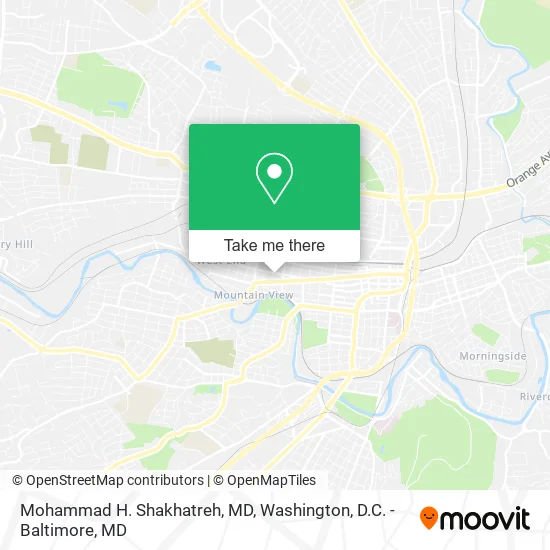 Mapa de Mohammad H. Shakhatreh, MD