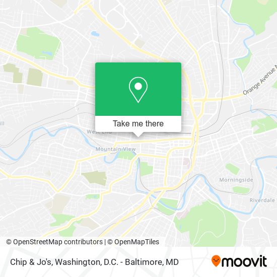 Mapa de Chip & Jo's