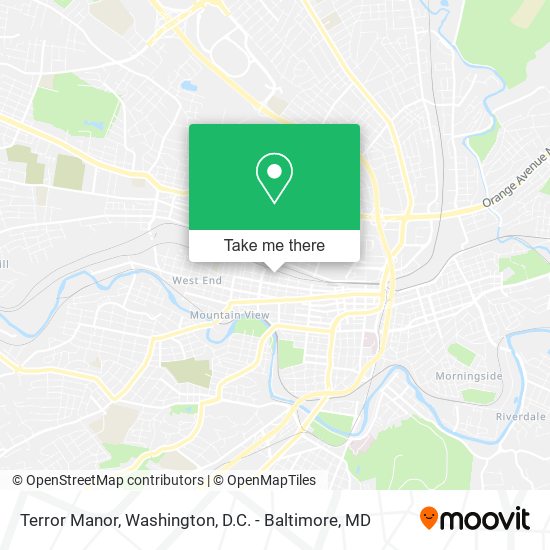 Terror Manor map