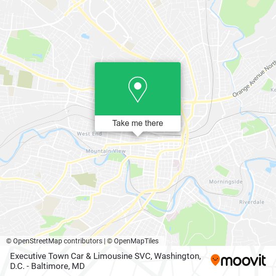 Mapa de Executive Town Car & Limousine SVC