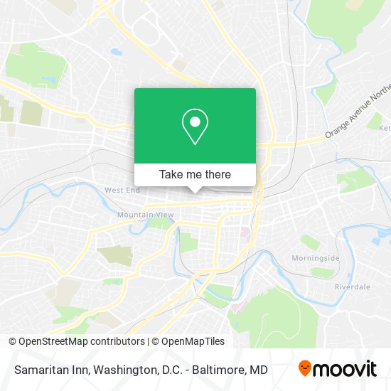 Mapa de Samaritan Inn