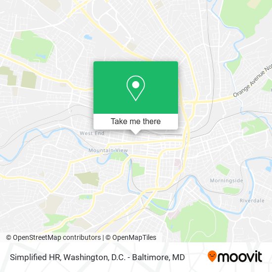 Simplified HR map