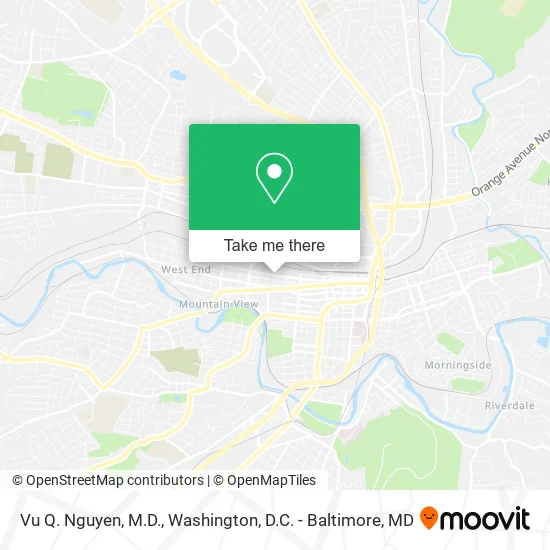 Vu Q. Nguyen, M.D. map