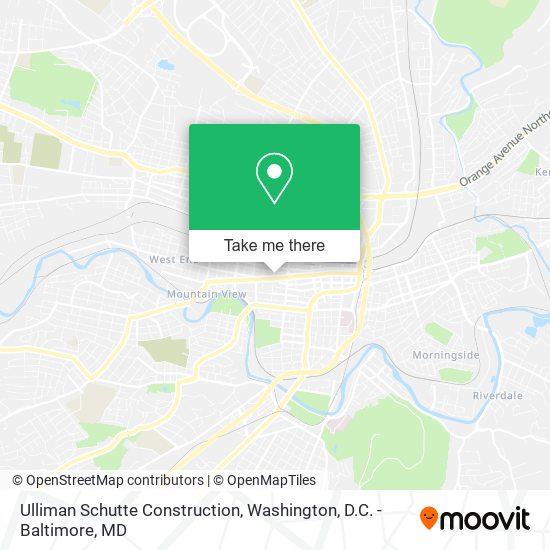 Ulliman Schutte Construction map