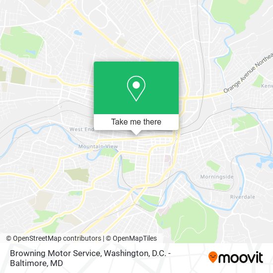 Mapa de Browning Motor Service
