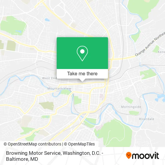 Mapa de Browning Motor Service