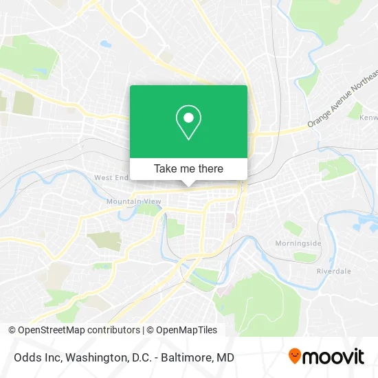 Mapa de Odds Inc