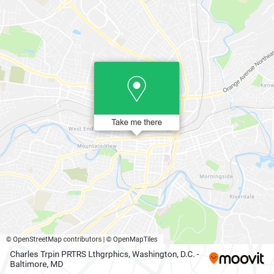 Charles Trpin PRTRS Lthgrphics map