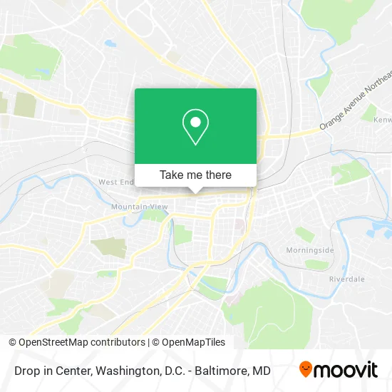 Mapa de Drop in Center