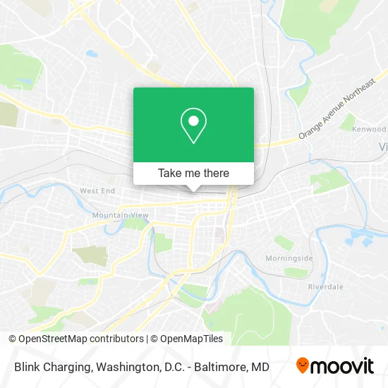 Mapa de Blink Charging