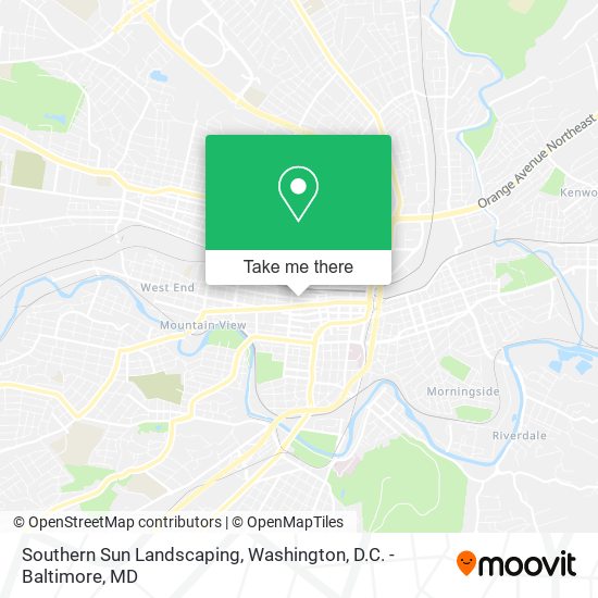 Mapa de Southern Sun Landscaping