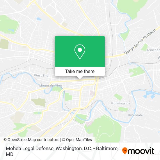 Moheb Legal Defense map