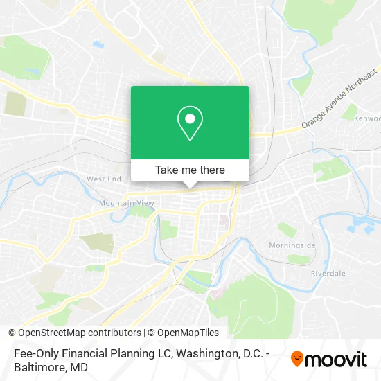 Mapa de Fee-Only Financial Planning LC