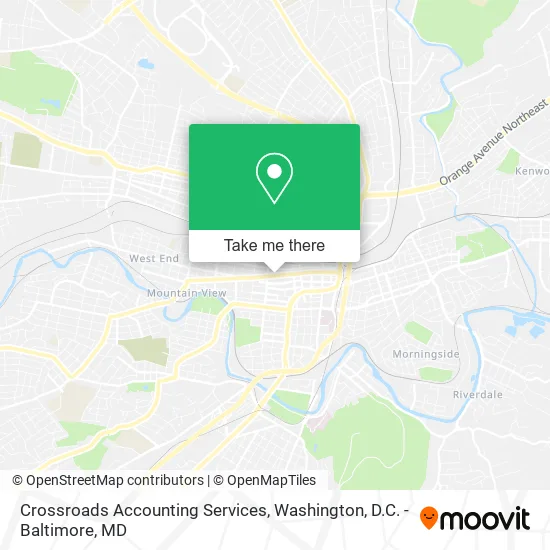 Mapa de Crossroads Accounting Services