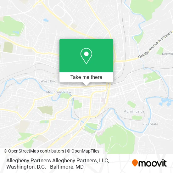 Mapa de Allegheny Partners Allegheny Partners, LLC