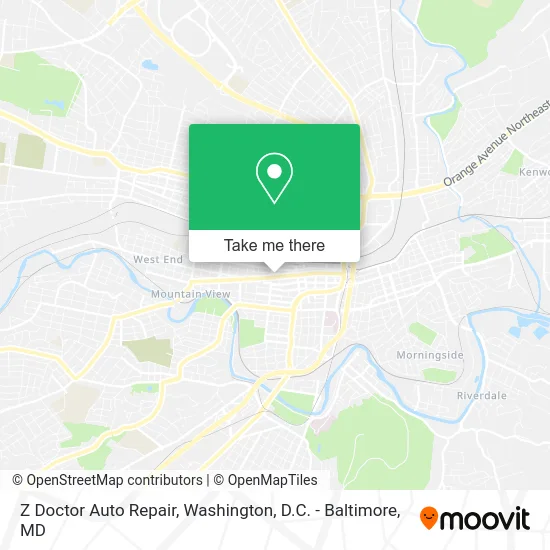Z Doctor Auto Repair map