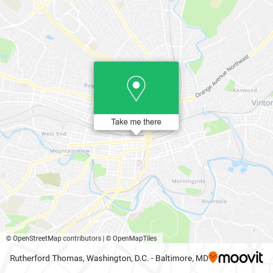 Rutherford Thomas map