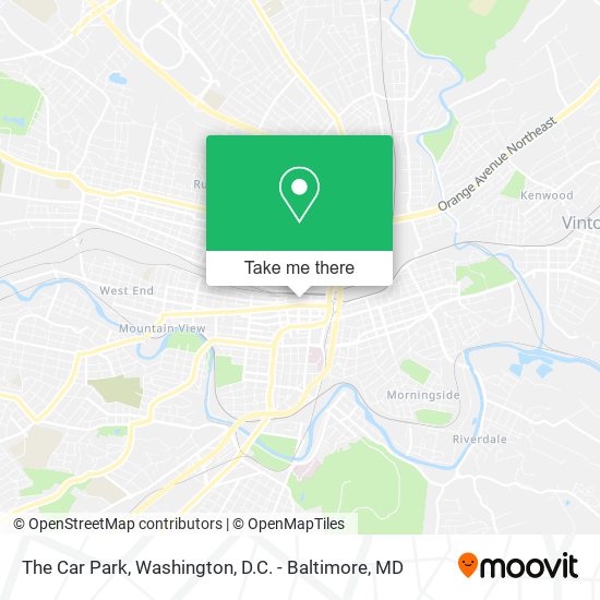 Mapa de The Car Park