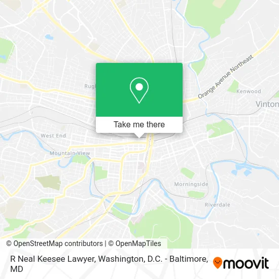 R Neal Keesee Lawyer map